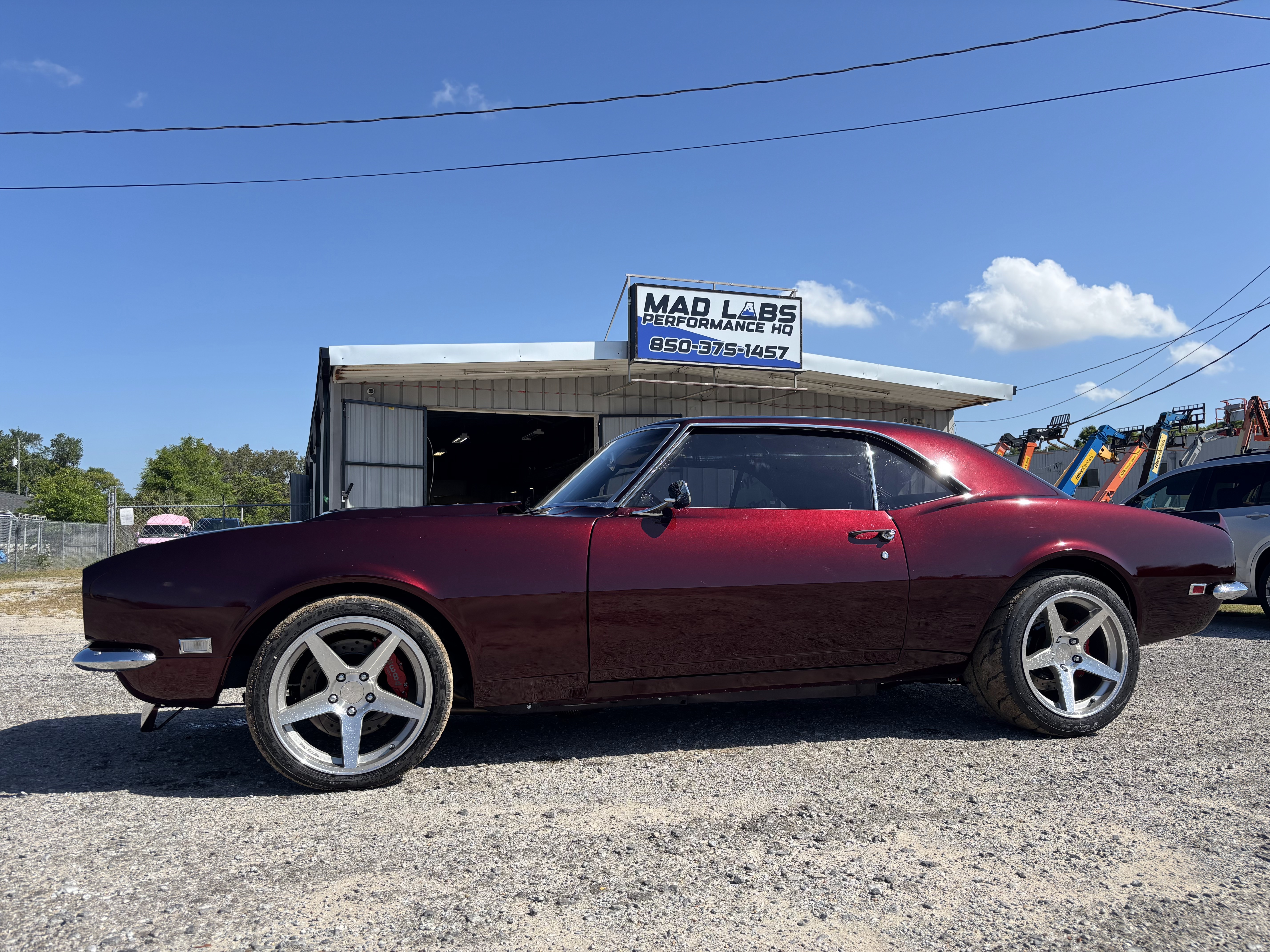1968 Chevy Camaro — pro-touring LS 427 build
